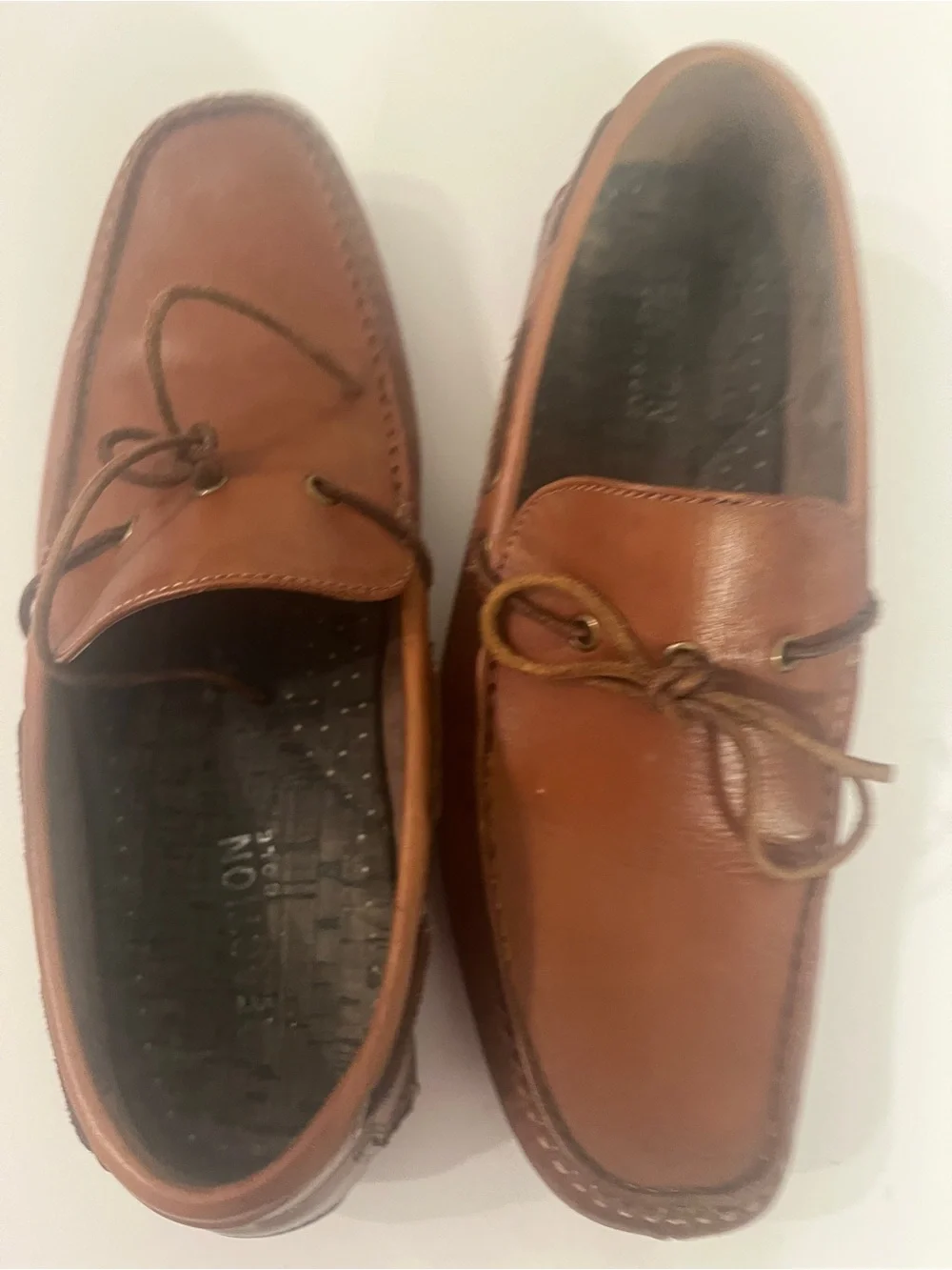 Kenneth Cole “Over the Moon” Leather Driving Loafers Slip on Shoes Men’s Size 10
